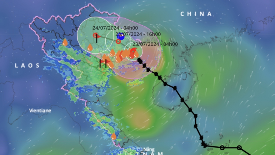 Storm Prapiroon losing strength, lashing rain across northern region